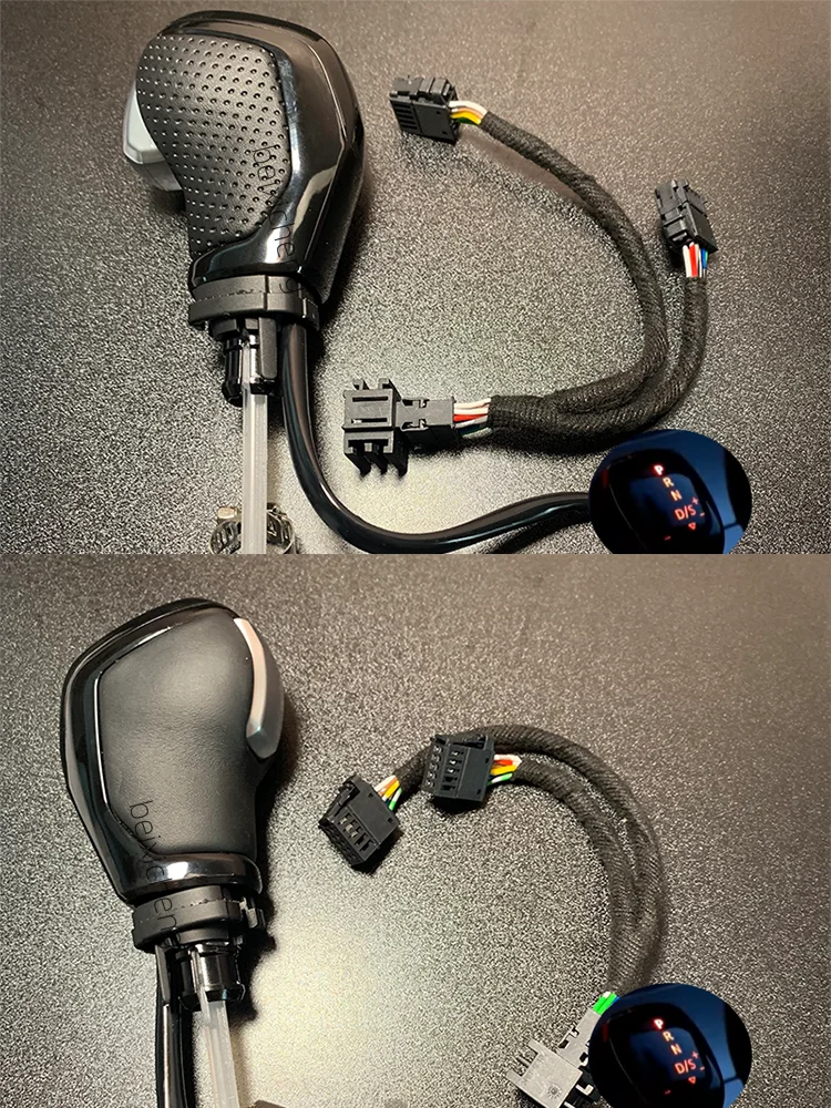 Для VW Passat B7/B8 Golf 6/7 Tiguan Skoda Octavia CC Scirocco светодиодный ручка переключения передач