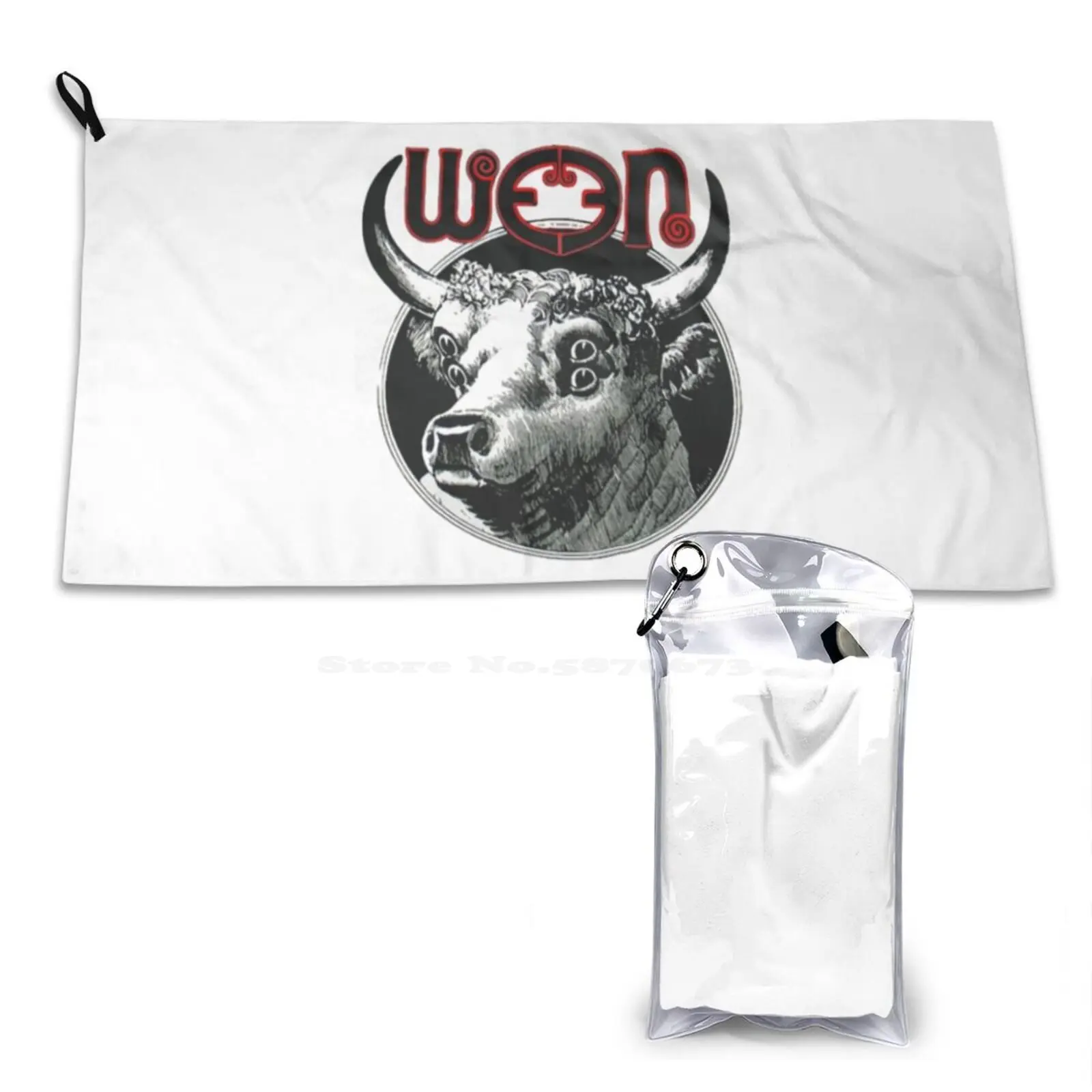 Полотенце Ween Ox с 3D-принтом Мягкое полотенце