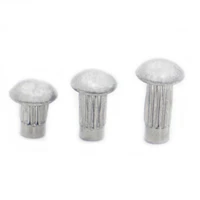 m2 m2 5 m3 m4 gb827 aluminum button round head knurled shank solid rivet for label name plate diameter 2 4mm length 3 10mm