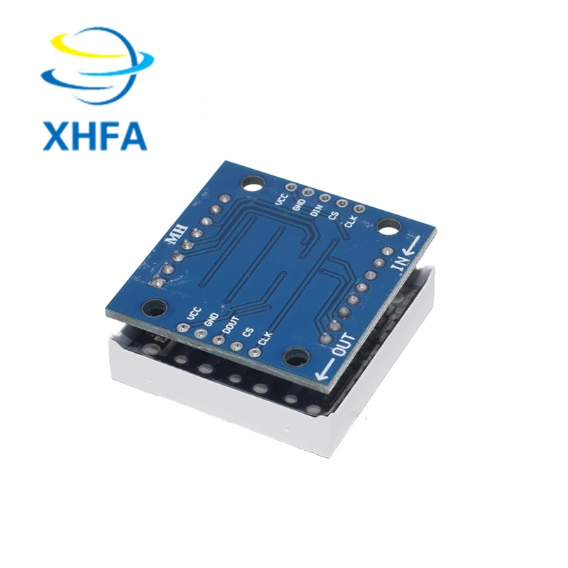 Модуль точечной матрицы XHFA ROBOT MAX7219 10 шт./лот модуль дисплея микроконтроллера (lan) |