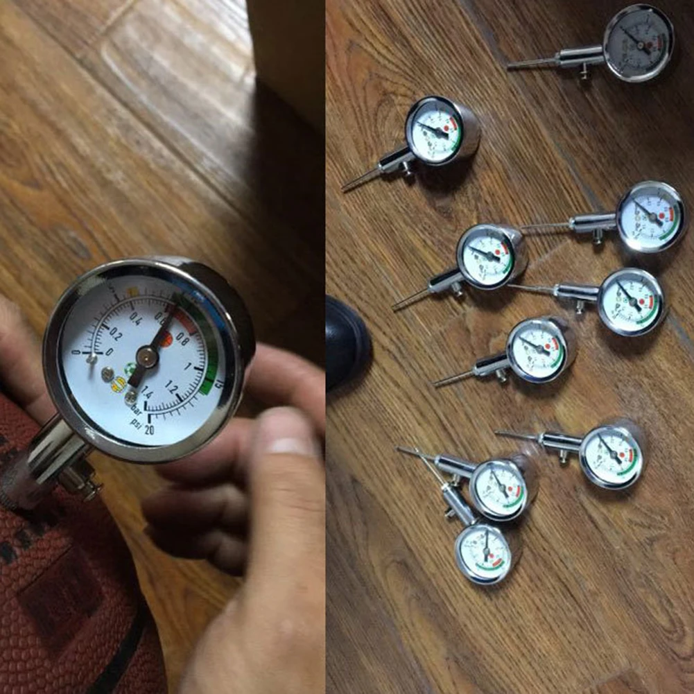 

Barometers Ball Pressure Gauge 4x7.2x10cm Ball Pressure Gauge Barometers Football Basketball Measure Tool Brand New