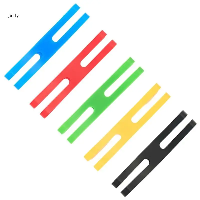 Многоцветный эластичный ремешок H-образной формы 2 размера для переплета книг