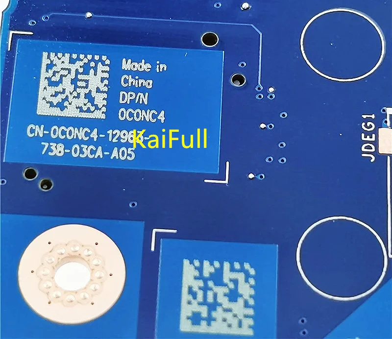 Материнская плата Aptop для Dell Latitude E5470 5470 с процессором i5-6200u DDR4 CN-0C0NC4 0C0NC4 LA-C631P 100%