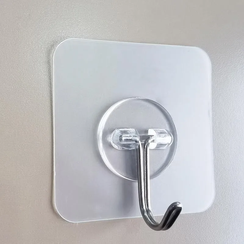 

5PCS/12PCS Hooks Strong Adhesive Waterproof Adhesive Wall Hooks for Home, Office and Outdoor Use Kitchen Accessories