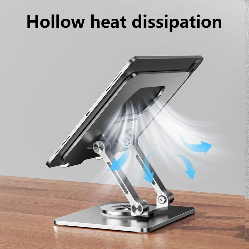 Многоугольная подставка для планшета с функцией вращения на 360 градусов и