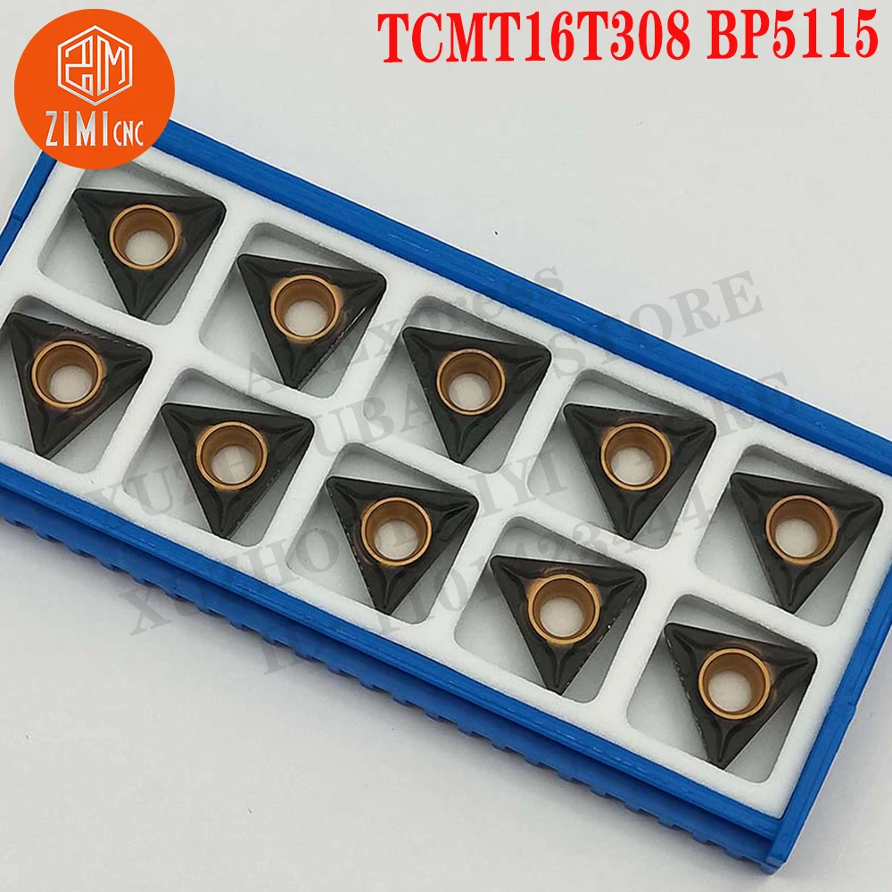 TCMT16T308 BP5115 TCMT 16T308 Внутренние карбидные вставки Токарные инструменты Резак