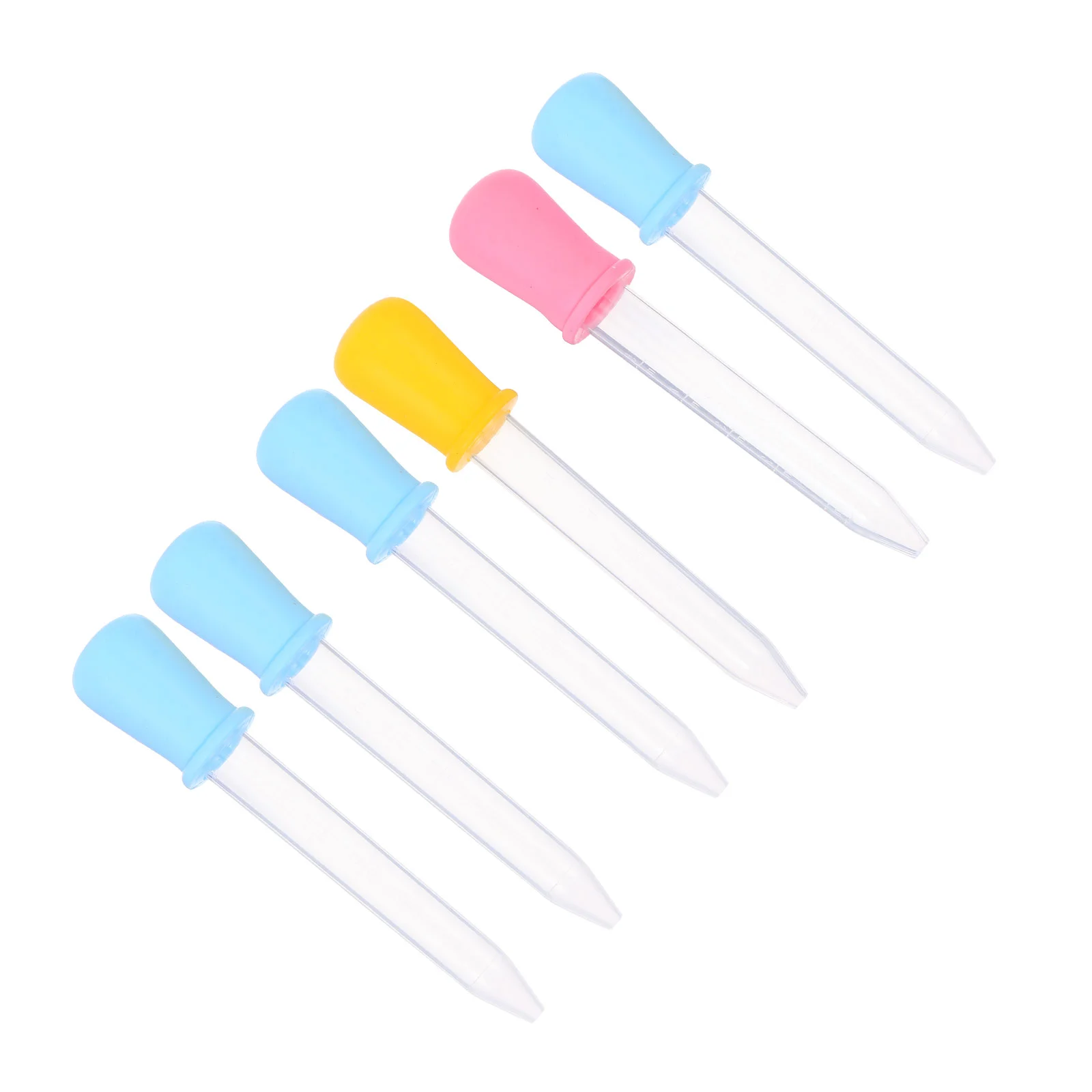 

6 шт., портативная соломенная Пипетка для кормления детей