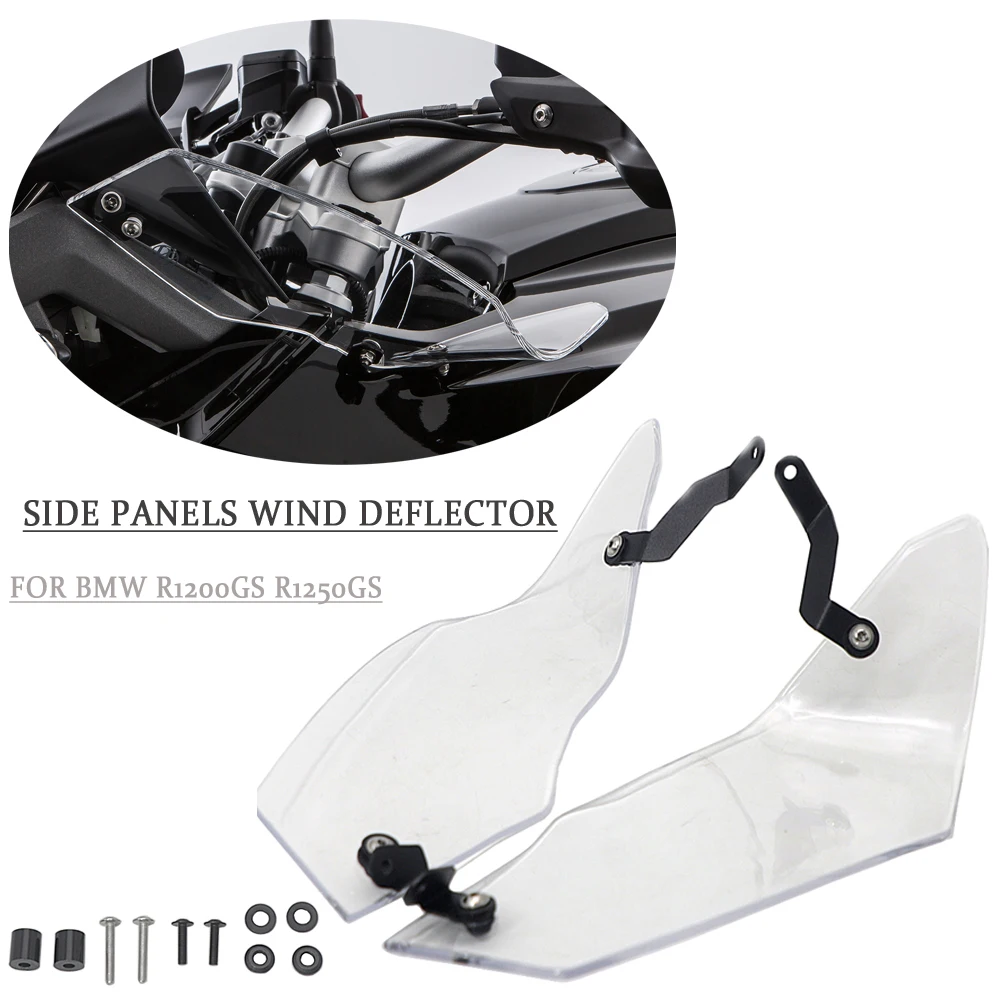 

For BMW R1250GS HP R1200GS LC Rally Exclusive R 1200GS LC Motorcycle Side Panels Wind Deflector Pair Windshield Handguard Cover