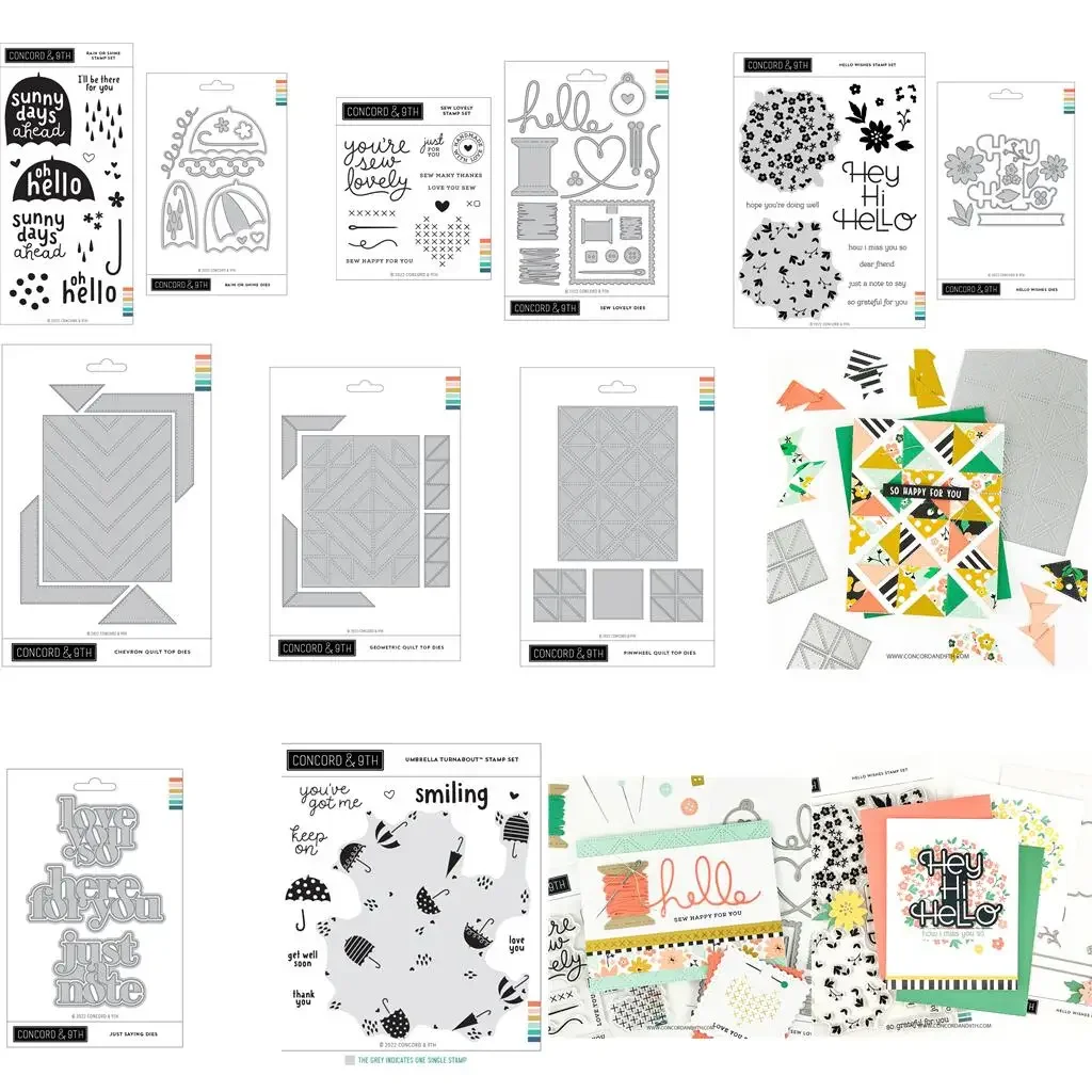 Одеяло шитье зонтик фон штампы прозрачные новый металлический штамп для