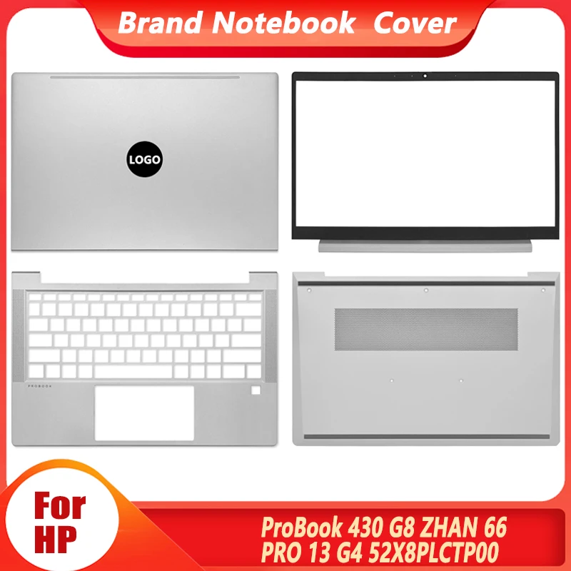 

New Original Laptop LCD Back Cover Palmrest For HP ProBook 430 G8 ZHAN 66 PRO 13 G4 52X8PLCTP00 Top Case Upper Top Cover Silver