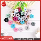 1020 шт., силиконовые бусины в виде цветов