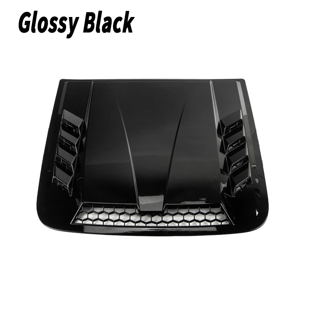 Универсальные декоративные наклейки на капот автомобиля, крышка воздуховыпускного отверстия, декоративная отделка, пластиковый автомобильный капот, совок, искусственный воздухозаборник, вентиляционные крышки