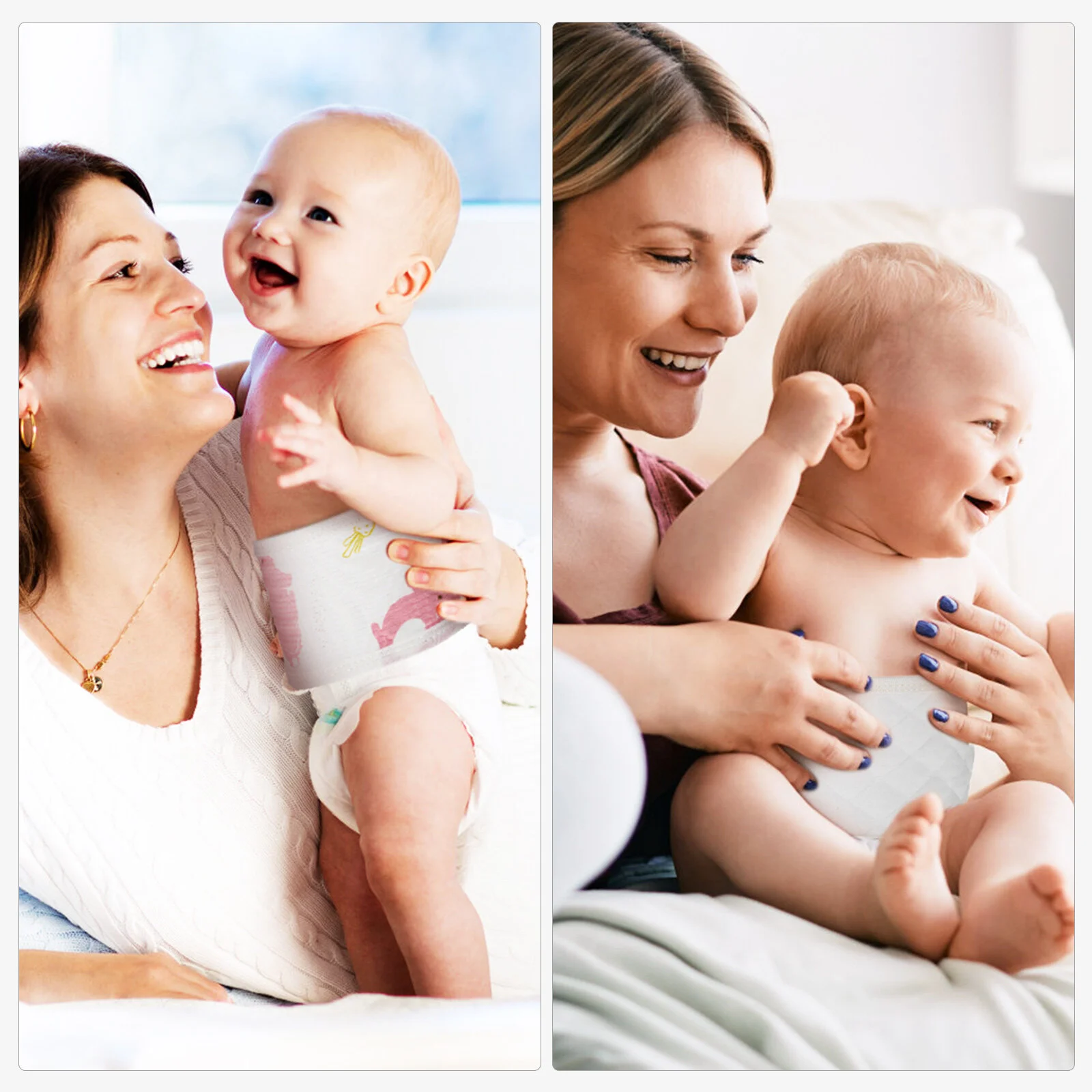 

10 шт., Детские хлопковые ленты для живота