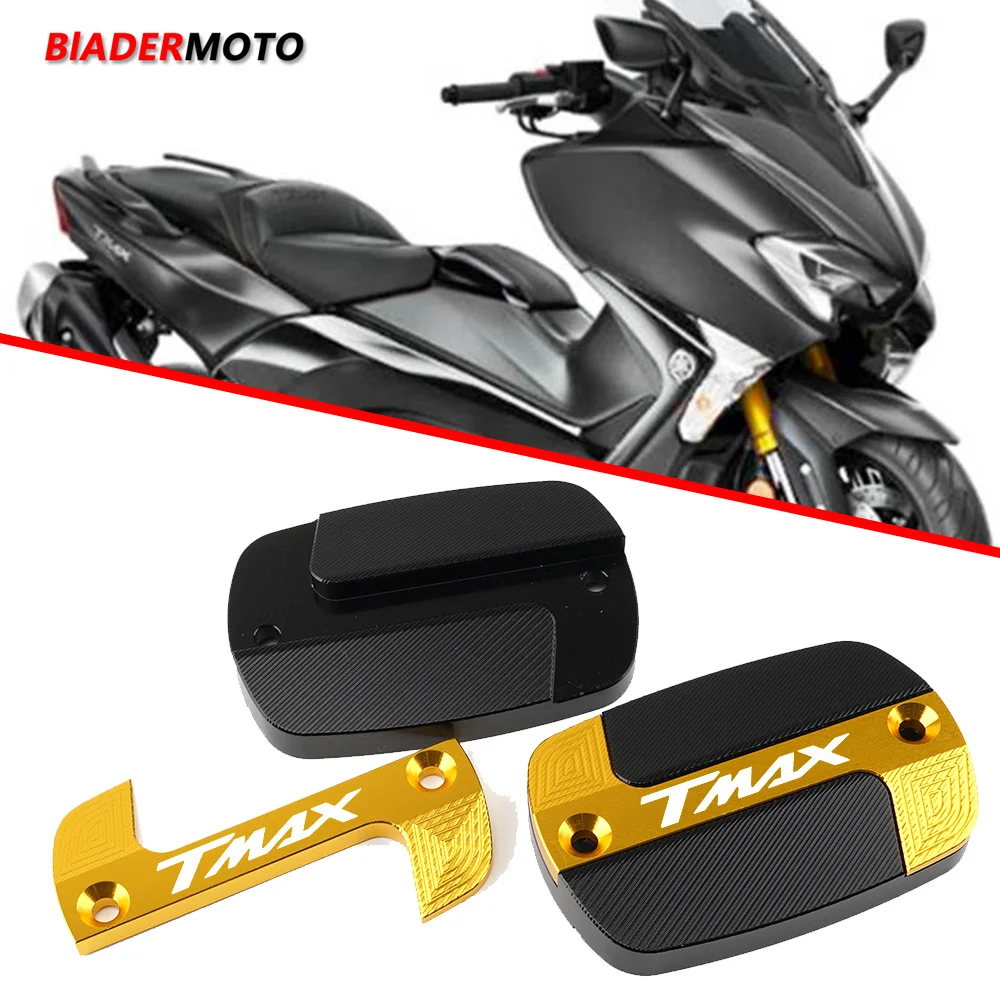 

For Yamaha T-MAX 500 530 TMAX530 SX/DX 2017 2018 2019 Motorcycle Front Fluid Oil Brake Reservoir Cover Cap TMAX 560 2020 2021
