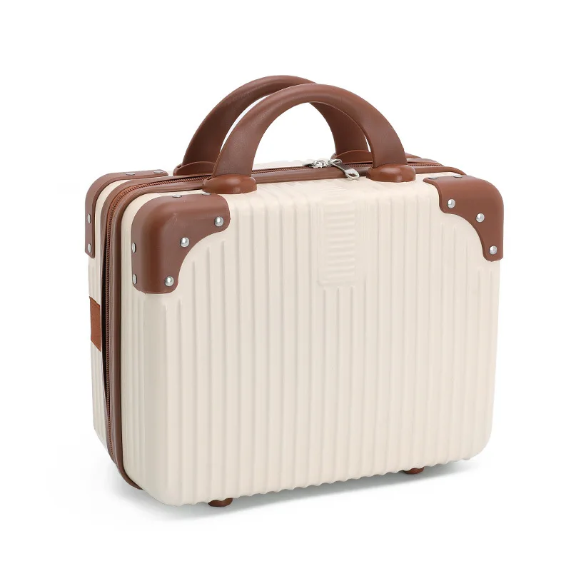 NEW 14/16 Inches ABS Carry on Suitcase Travel Trolley Luggage Case Mini Cabin Suitcase Fashion Women Travelling Luggage