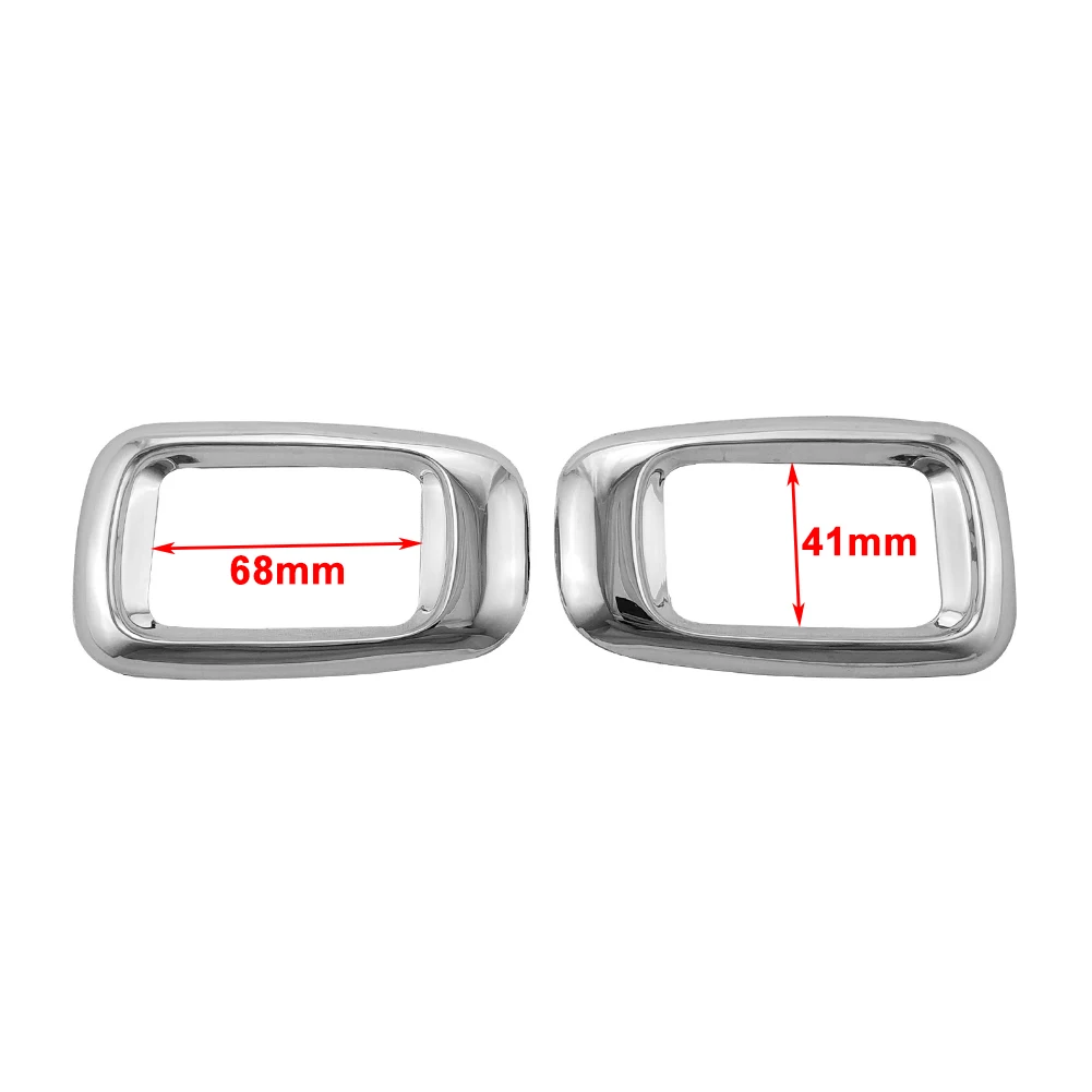2 шт. накладки на автомобильные фары для Toyota Land Cruiser Prado FJ120 2003 2004 2005 2006 2007 2008 2009 хром