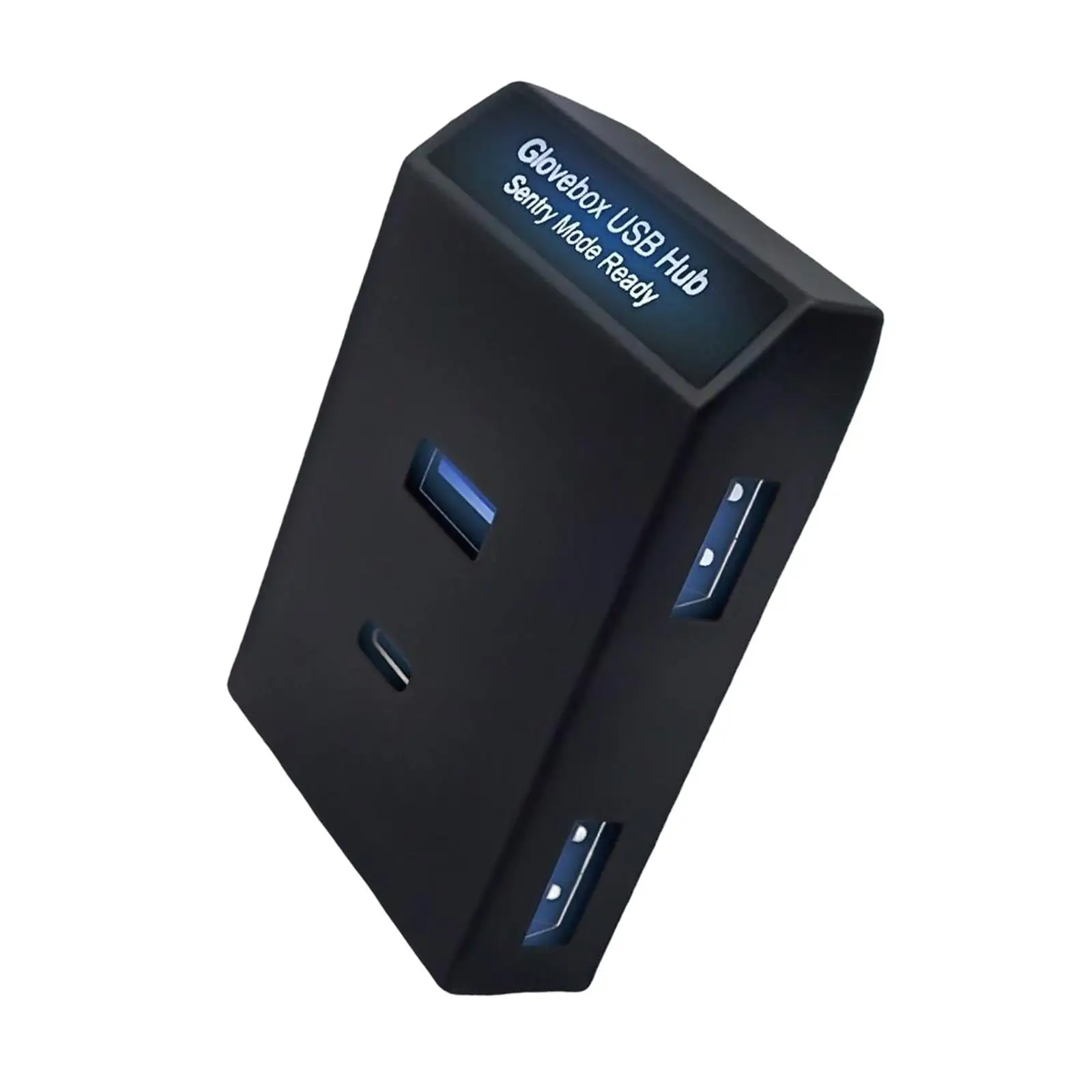

4 Ports Glove Box USB Hub Plug and Play with Data Transmission Function Vehicle