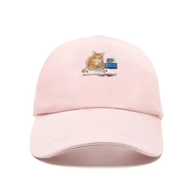 

Cats And Books Make Me Happy Humans Make My Head Hurt Ladies Baseball Cap White Flat Brim Free Style Baseball Caps