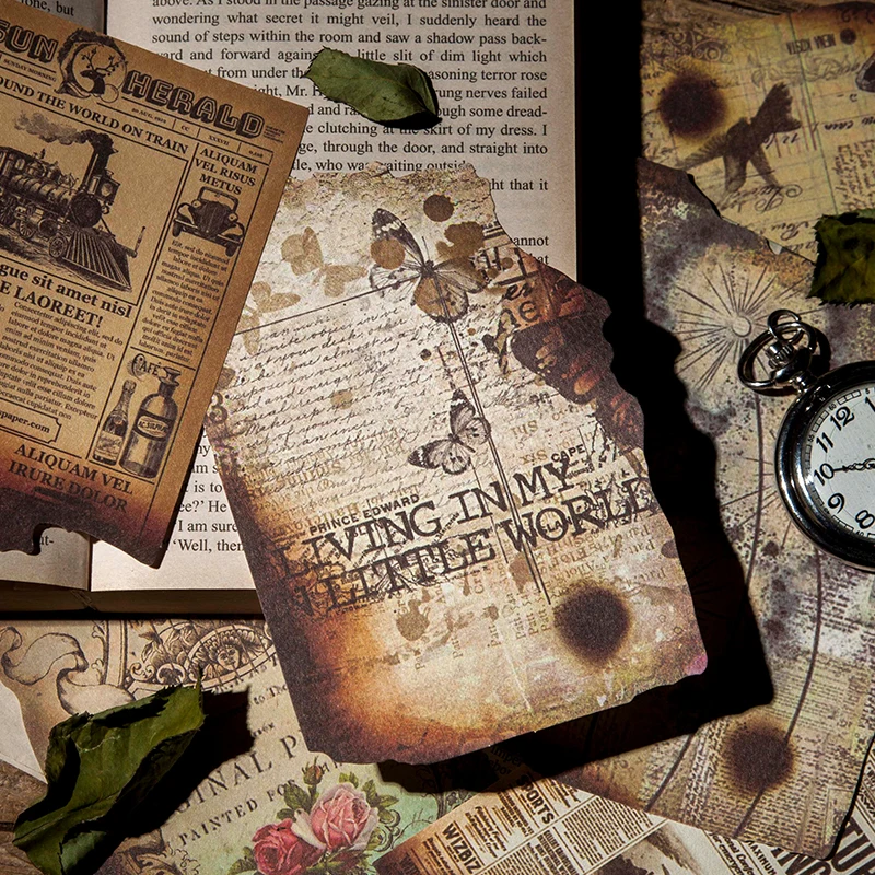 30 шт. винтажные декоративные бумажные этикетки для скрапбукинга |