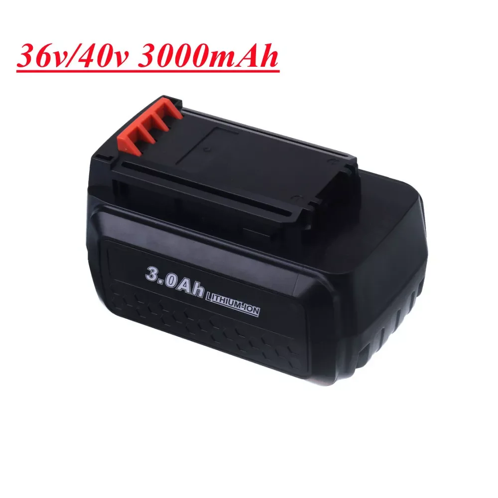 

3.0Ah Replacement Batteries for Black & Decker LBXR36 BL20362 LBX2040 LBXR36 BL2036 Power Tool Rechargeable Lithium Battery