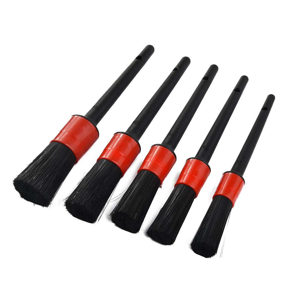 

Durable New Useful Car Detailing Brush Kit Accessories Clean Brush Set Parts Replaces Wheel Rims Wire bristles