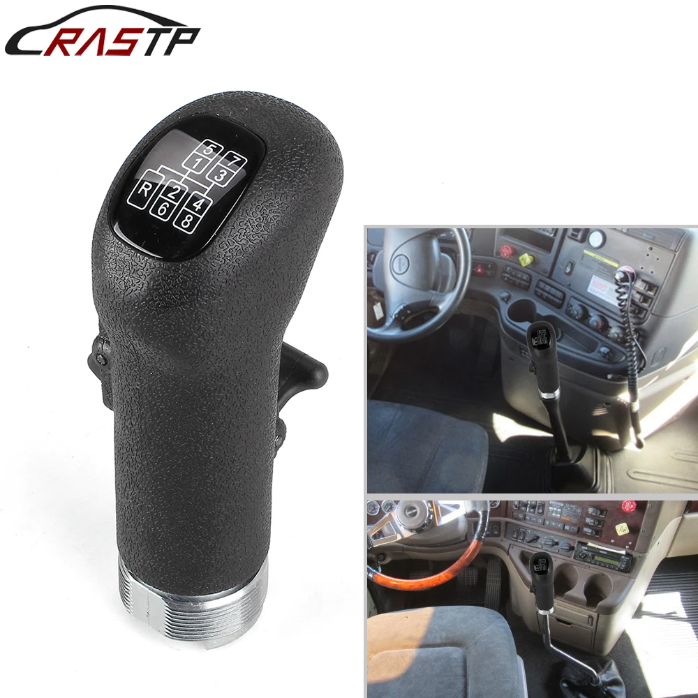 

ABS 8 Speed+R Truck Gear Shift Knob with Gearbox Splicer Switch For Daf 75CF/CF75 95XF/XF95 85CF/CF85 XF105 1285260 RS-TS014