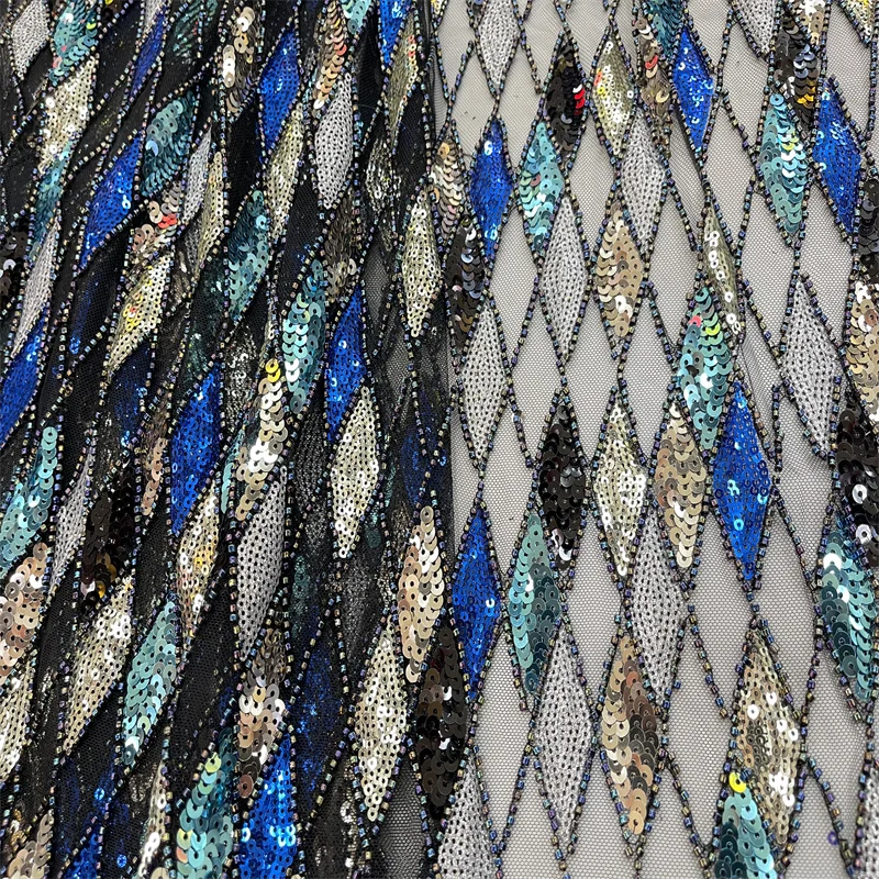 Роскошная кружевная ткань Geavy из бисера, Дубай, французская Тюлевая кружевная ткань, кружевная ткань для женщин, швейное платье, 5 ярдов