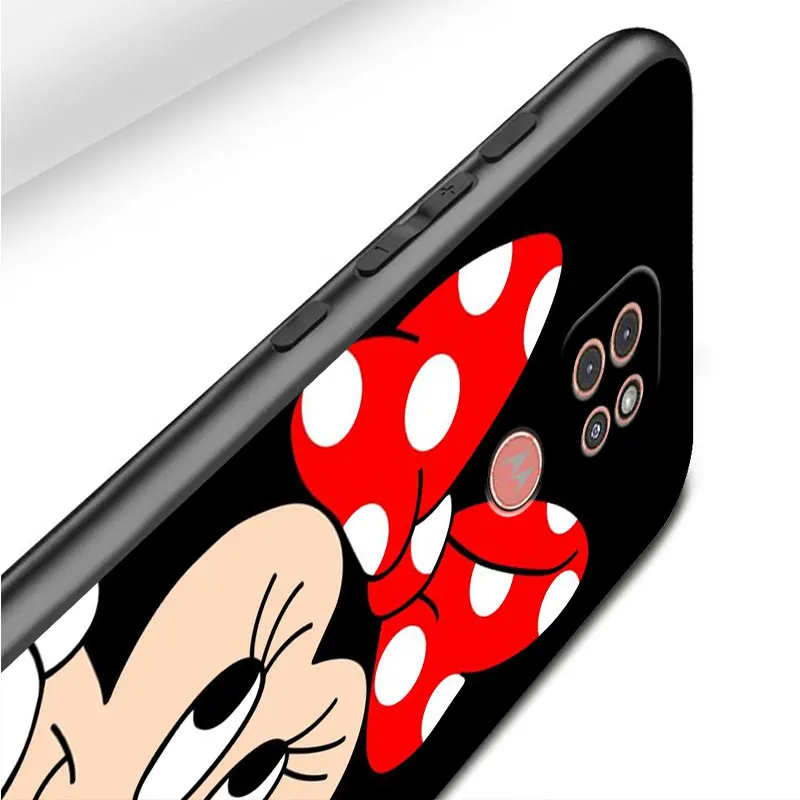 Celular Case for Motorola Moto G30 G60 G50 G22 G9 G8 Power Lite One Fusion G200 Edge 20 Funda Coque Mickey Mouse Minnie Mouse images - 6