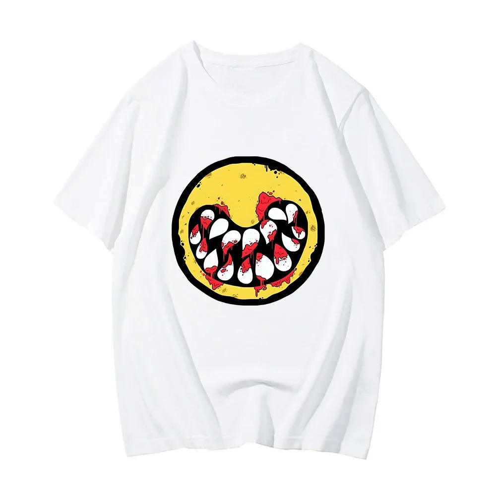 Футболка мужская с рисунком в стиле ловушки из 100% хлопка