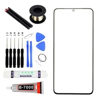 black ori screen touch panel for samsung galaxy s21 ultra s21 plus s21front outer glass replacement repair kitb7000