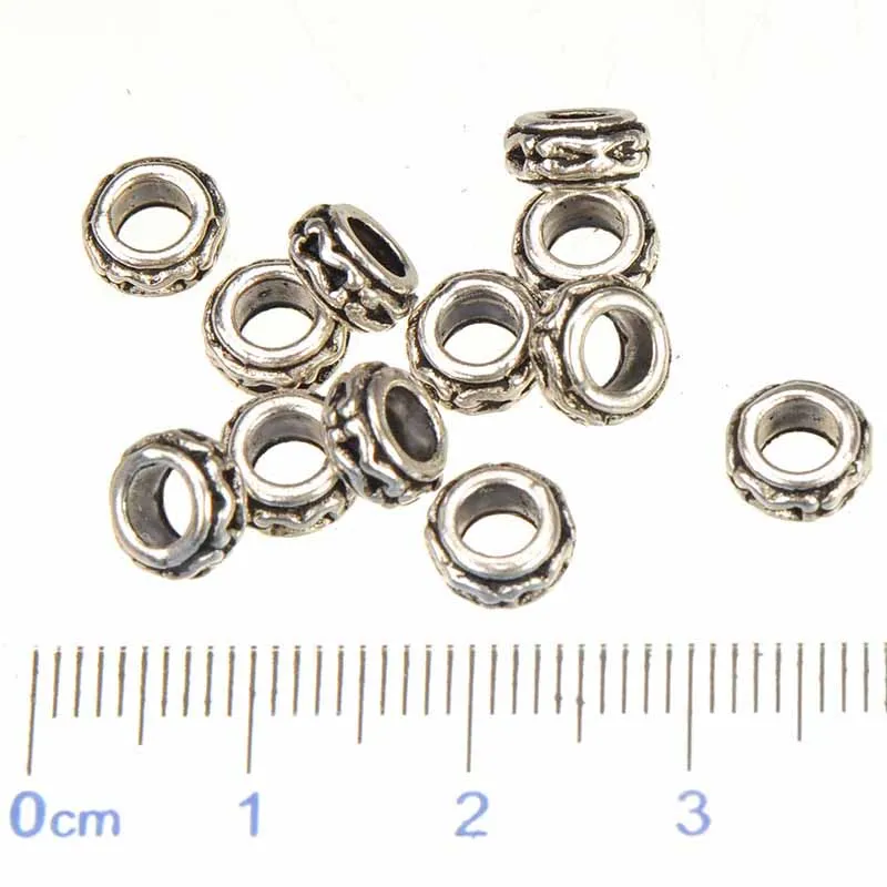 150 шт. европейские бусины с большим отверстием браслеты позолоченная пластина