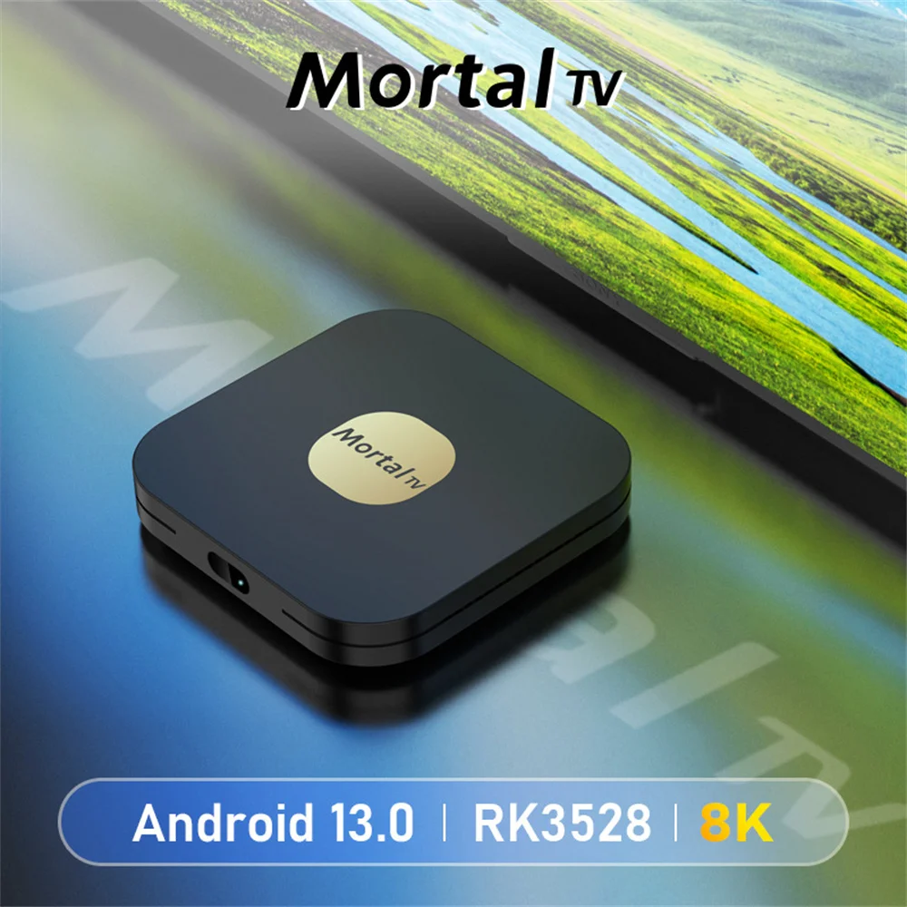 Смарт ТВ-приставка Montal T2 Android 13 RK3528 поддержка декодирования видео 8K HD10 WiFi6 2024G/5G