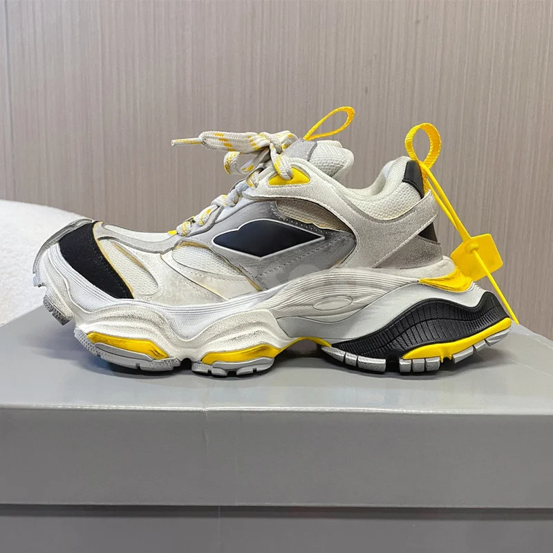 

Кроссовки унисекс на плоской подошве, с перекрестной шнуровкой, на толстой подошве