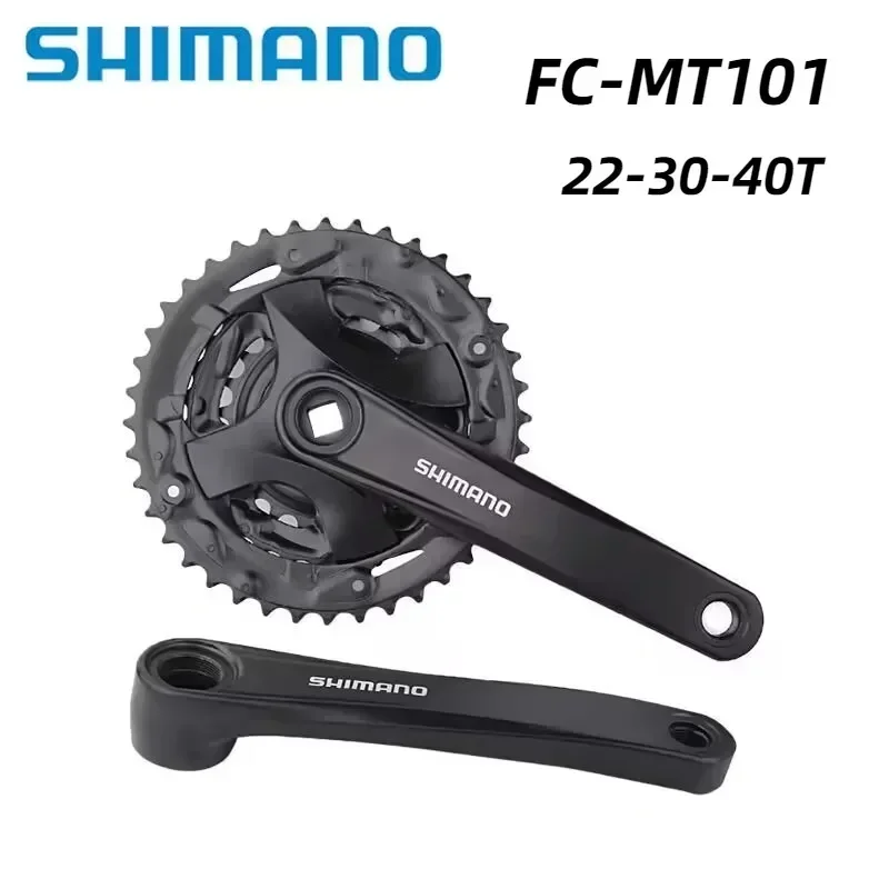 Shimano ALIVIO FC-MT101 кривошипная система для горного велосипеда 3 ×9 скорость 170 мм 40T 36T с