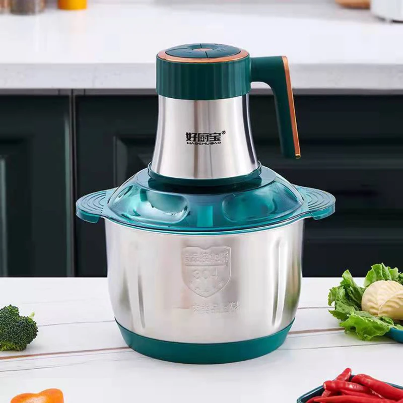 

Crusher Food Processor Meat Grinder Stainless Steel Portable Blender Manual Machine Vegetable Mincer Cocina Kitchen Products