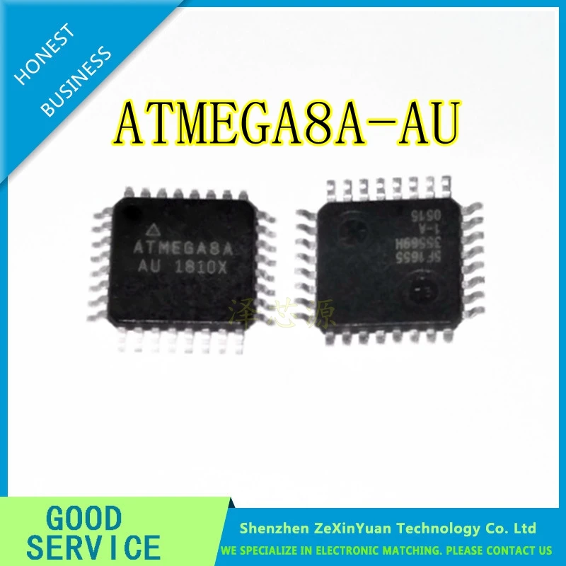 10 штук/20 штук/50 штук ATMEGA8A-AU QFP ATMEGA8A TQFP MEGA8A-AU 8A-AU TQFP-32 8-разрядный с 8 Кбайтами встроенной программной памяти Flash.