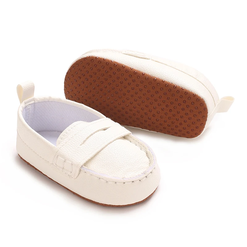 Обувь для крещения новорожденных 0-18 месяцев новая кожаная джентльменская обувь