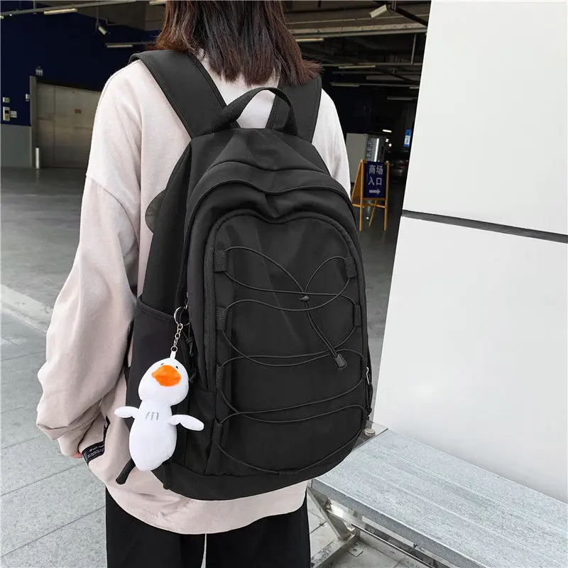 

Fashion Women Backpacks College junior high school students Schoolbag Trend Men's Backpack Teenager Girl Travel backpack Mochila