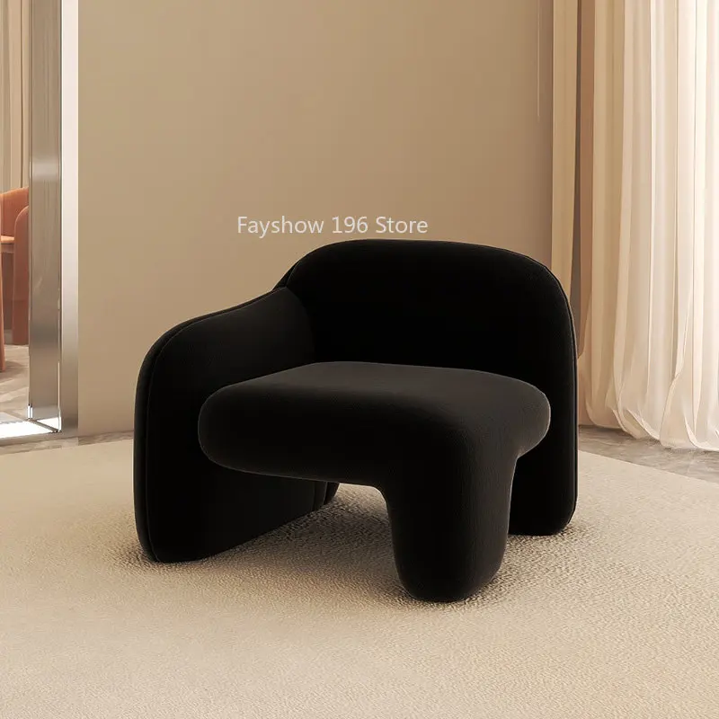 

Black Advanced Sofa Living Chairs Recliner Luxury Italian Dinette Chair Ergonomic Chaises De Salon Nordic Furniture KTY031 WYH