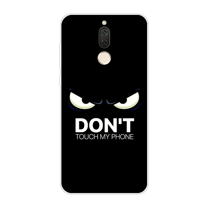 Чехол для Huawei Mate 10 lite мягкие силиконовые чехлы телефона из ТПУ с рисунком чехол pro