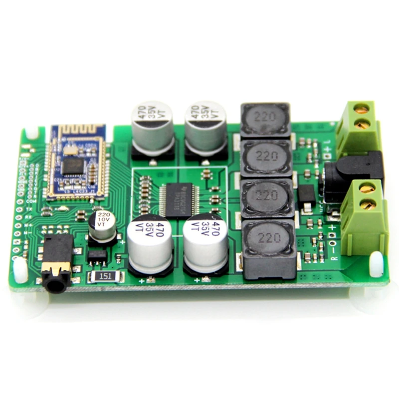

Audio Portable Speaker TPA3118 Bluetooth 5.0 Power Amplifier Board Sound Speaker DC 12V 5A