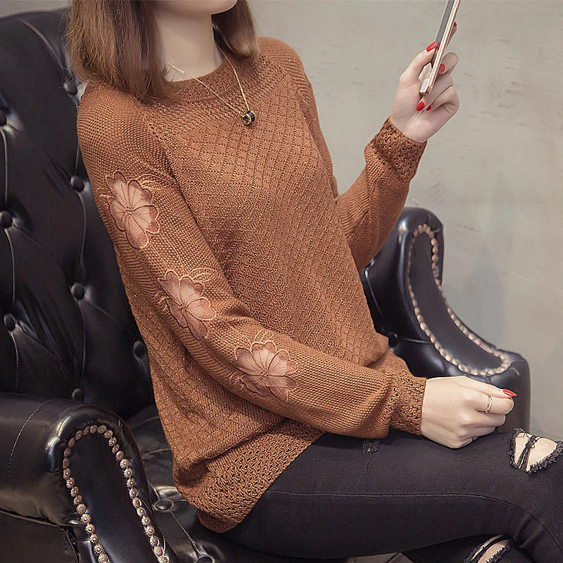 

Winter Z2New Clothes Women Popular Fashion ladies Sweaters Plus Size Sweater Female Knitted Sweater Outwear Jumper Quality