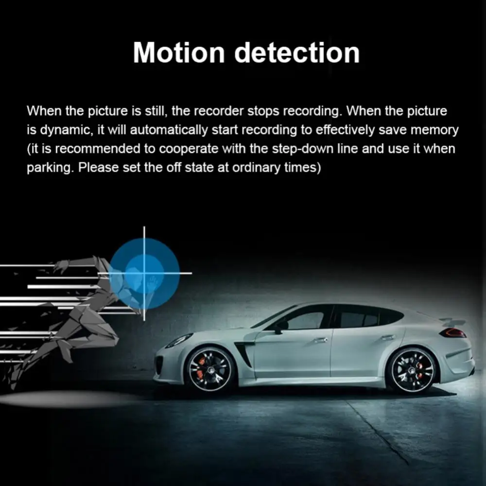 V6 металлический чехол Автомобильный видеорегистратор HD 1080P передний и задний