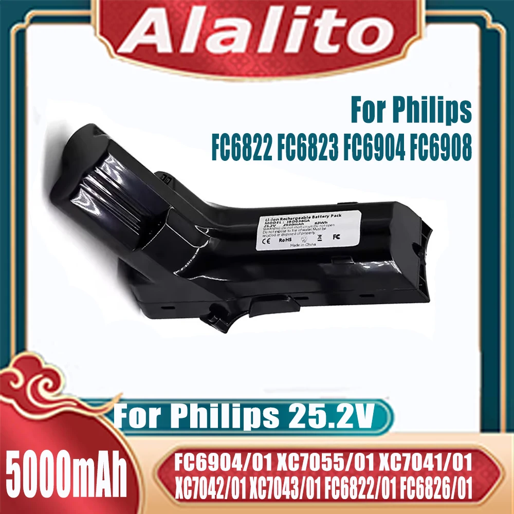 Аккумулятор Li-Ion 25 2В для беспроводного пылесоса Philips ALalito