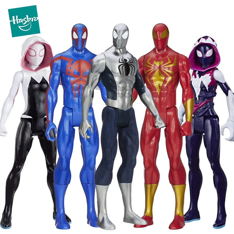 

Модель Hasbro детские игрушки кукла Мстители Marvel периферийный Железный человек Человек-паук Капитан Америка Гвен украшение подарок на день рождения