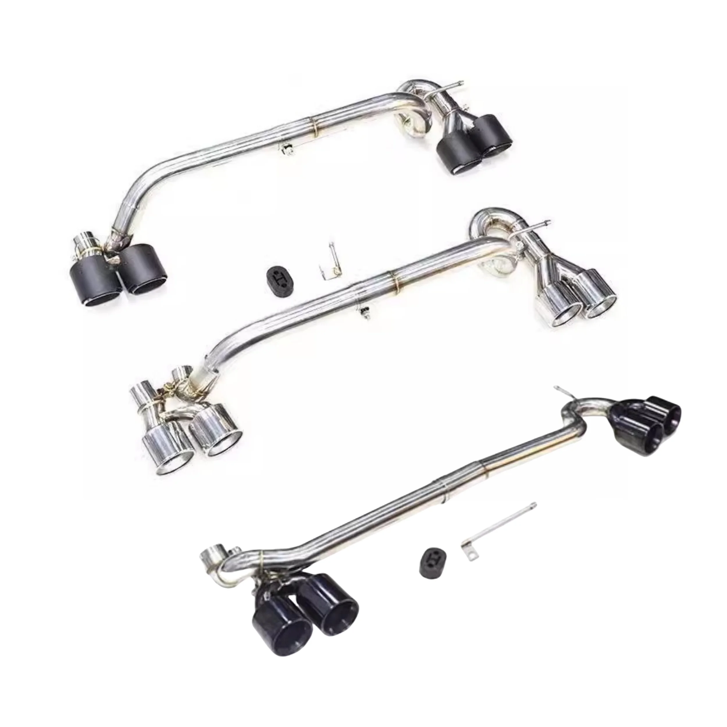 Автомобильная выхлопная труба из углеродного волокна для BMW 5 серии E60 заменена на