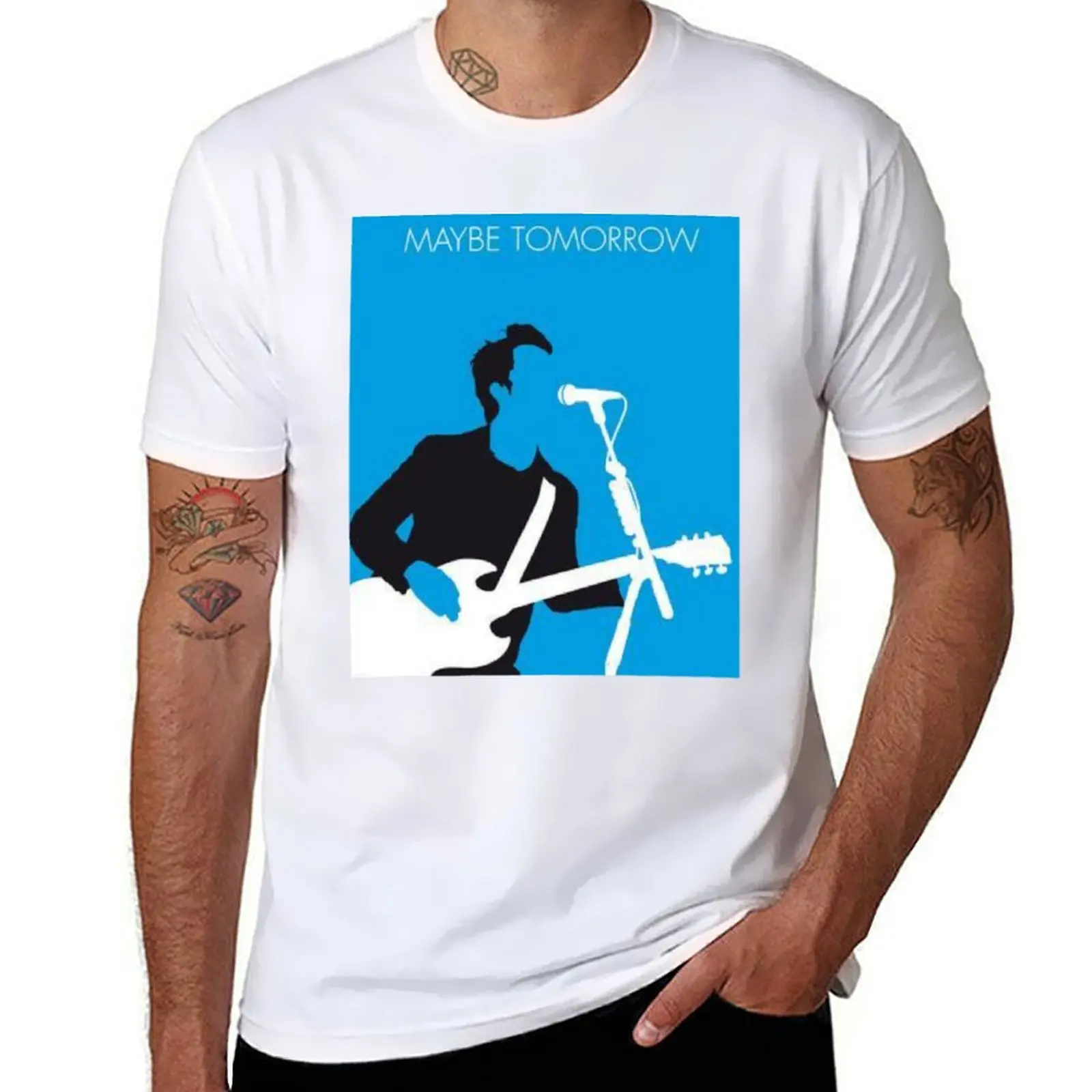 Футболка Stereophonics кавайная одежда таможенный дизайн мужские футболки высокого