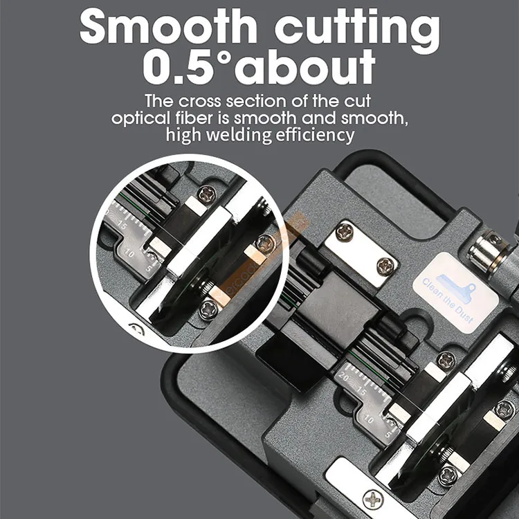 AUA-X3 Высокоточный скалыватель волокна FTTH Резак для оптоволокна Нож резки
