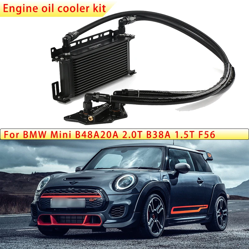 Переходник сэндвич-пластины масляного фильтра для BMW 1 3 серии MINI F56 B48A20A 2.0T B38A 2T 5T