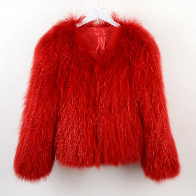 Women's autumn and winter warm fur clothes women's clothing